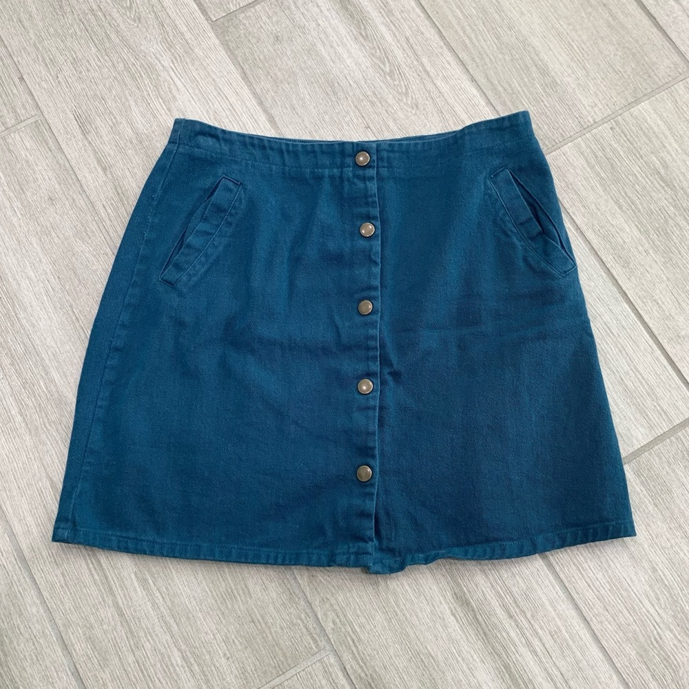 Miami blue skirt